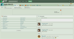 Desktop Screenshot of mystic-wish123.deviantart.com