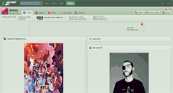Desktop Screenshot of dronio.deviantart.com