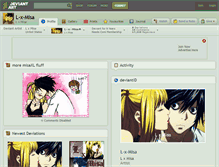 Tablet Screenshot of l-x-misa.deviantart.com