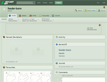 Tablet Screenshot of feeder-bonn.deviantart.com