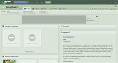Desktop Screenshot of kawaiinaprey.deviantart.com
