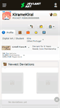 Mobile Screenshot of kiramekirai.deviantart.com