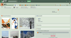 Desktop Screenshot of ap3x.deviantart.com