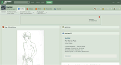 Desktop Screenshot of icehot.deviantart.com