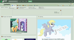 Desktop Screenshot of marikaefer.deviantart.com