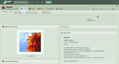 Desktop Screenshot of budmil.deviantart.com