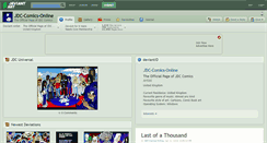 Desktop Screenshot of jdc-comics-online.deviantart.com
