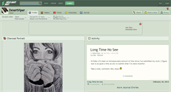 Desktop Screenshot of desertviper.deviantart.com