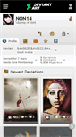 Mobile Screenshot of non14.deviantart.com
