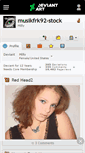 Mobile Screenshot of musikfrk92-stock.deviantart.com