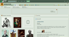 Desktop Screenshot of candycommie.deviantart.com