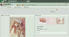 Desktop Screenshot of charmingdoll.deviantart.com