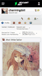 Mobile Screenshot of charmingdoll.deviantart.com