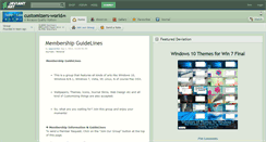 Desktop Screenshot of customizers-world.deviantart.com