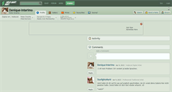 Desktop Screenshot of denique-interimo.deviantart.com