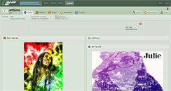 Desktop Screenshot of antiemo.deviantart.com