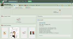 Desktop Screenshot of mewmew2u.deviantart.com
