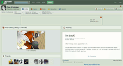 Desktop Screenshot of eloc-freidon.deviantart.com