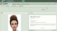 Desktop Screenshot of chi-tenshi.deviantart.com