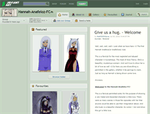 Tablet Screenshot of hannah-anafeloz-fc.deviantart.com