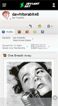 Mobile Screenshot of dawhiterabit48.deviantart.com