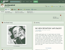 Tablet Screenshot of dawhiterabit48.deviantart.com