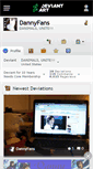 Mobile Screenshot of dannyfans.deviantart.com