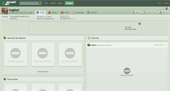 Desktop Screenshot of hogtied.deviantart.com