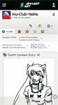 Mobile Screenshot of inu-club-yasha.deviantart.com