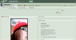 Desktop Screenshot of geeklover.deviantart.com