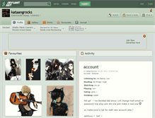 Tablet Screenshot of kataangrocks.deviantart.com