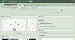 Desktop Screenshot of emizabethvansparrow.deviantart.com