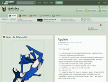 Tablet Screenshot of bjorkubus.deviantart.com