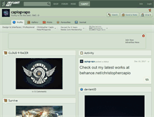 Tablet Screenshot of capiogwapo.deviantart.com