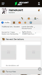 Mobile Screenshot of hainekoart.deviantart.com