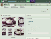 Tablet Screenshot of lykketroll.deviantart.com