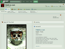 Tablet Screenshot of fubar-on-jack.deviantart.com