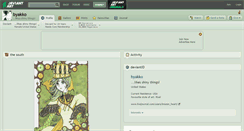 Desktop Screenshot of byakko.deviantart.com