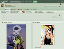 Tablet Screenshot of ceshira.deviantart.com