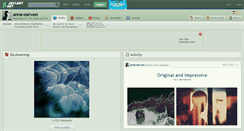 Desktop Screenshot of anna-earwen.deviantart.com
