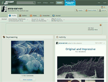 Tablet Screenshot of anna-earwen.deviantart.com