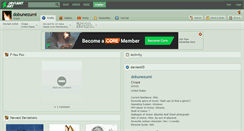 Desktop Screenshot of dobunezumi.deviantart.com
