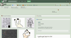 Desktop Screenshot of bofd.deviantart.com