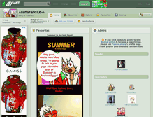 Tablet Screenshot of akefiafanclub.deviantart.com
