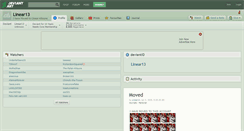 Desktop Screenshot of linear13.deviantart.com