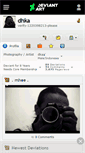 Mobile Screenshot of dhka.deviantart.com