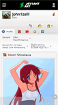 Mobile Screenshot of john1zaiii.deviantart.com