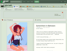 Tablet Screenshot of john1zaiii.deviantart.com