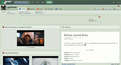 Desktop Screenshot of ladyxenka.deviantart.com