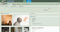 Desktop Screenshot of angelynx.deviantart.com
